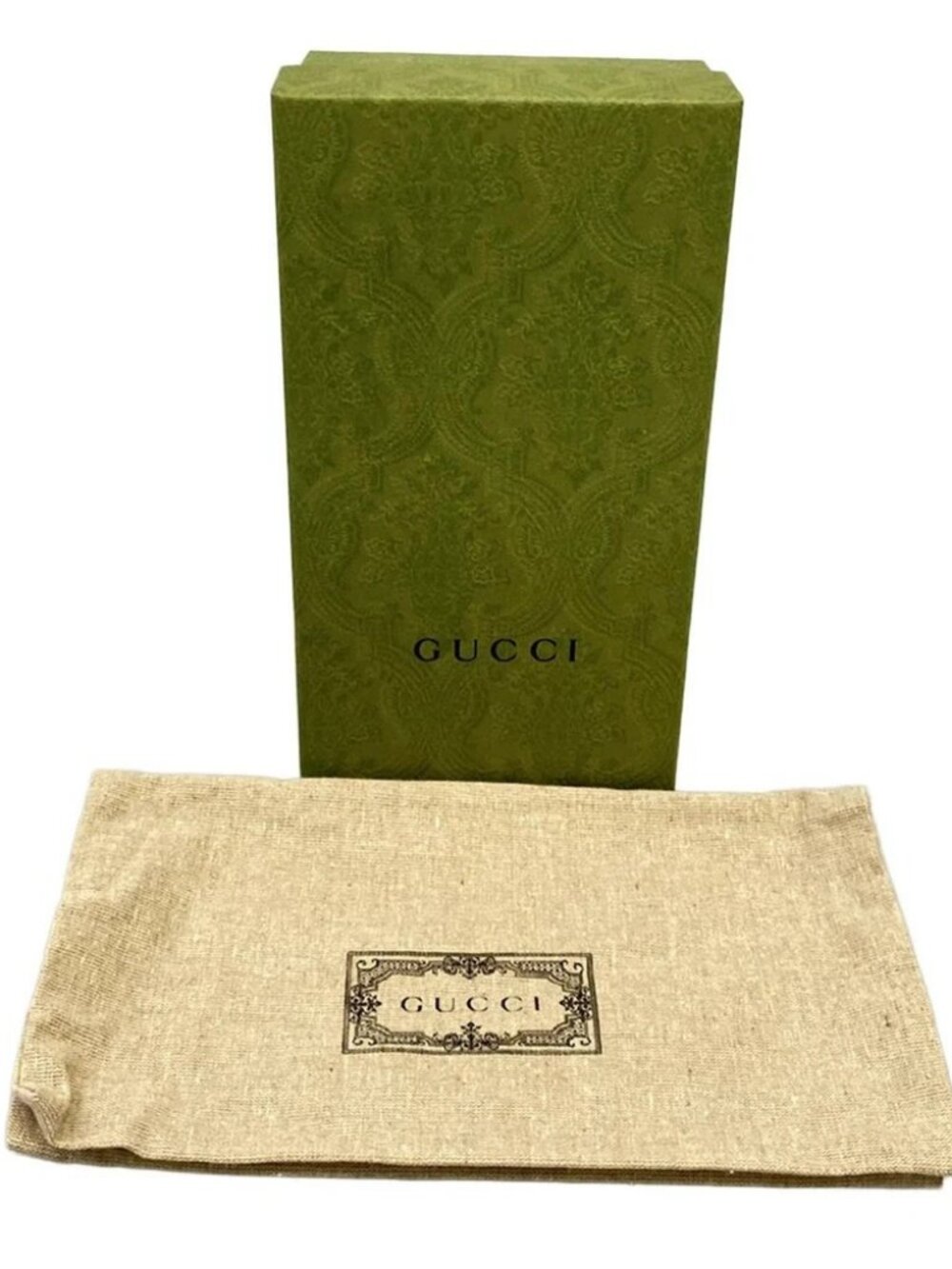 GUCCI GG Marmont Continental Wallet 456116 Black Beige Ebony Leather PVC - Picture 12 of 12